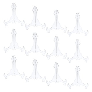 Easel Plate Holder, Plastic Folding Display Stand Displays Decorative ...