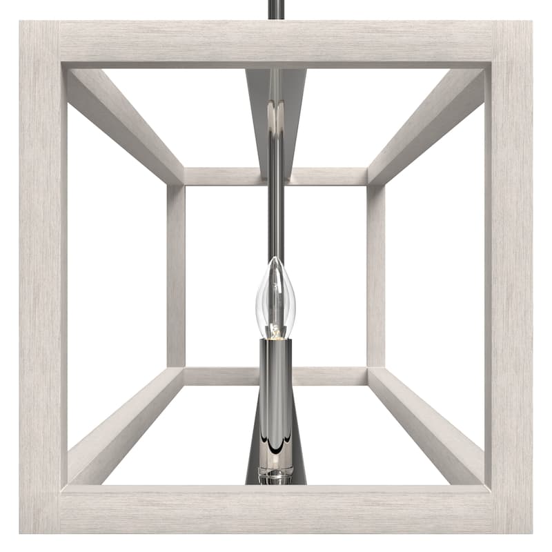 Hunter Squire Manor Linear Chandelier - Island, Dining Room - Candle, Caged - Modern Farmhouse, Transitional