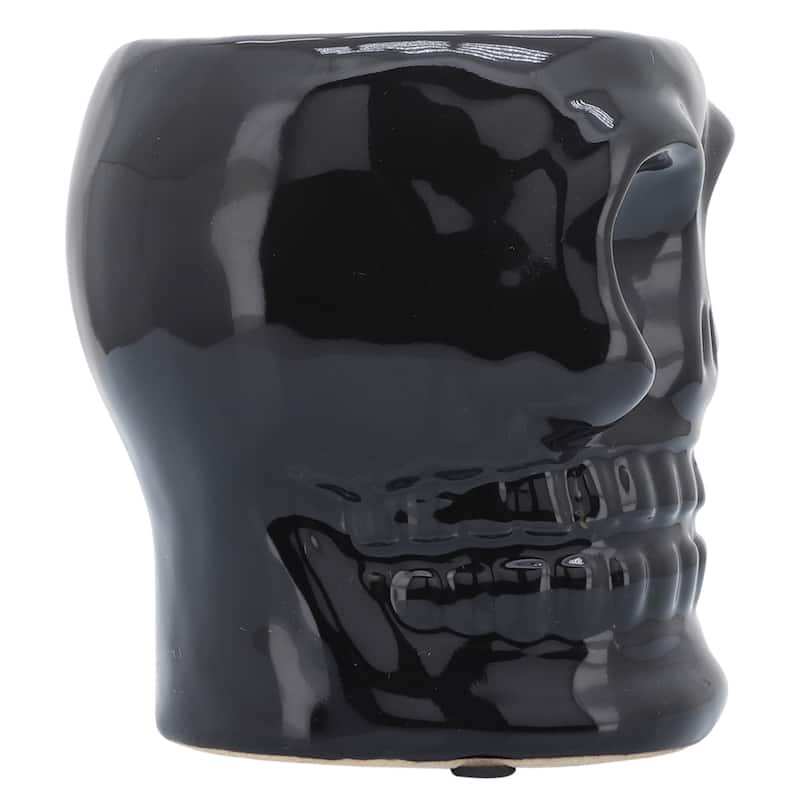 Decorative Ceramic Skull Table Vase