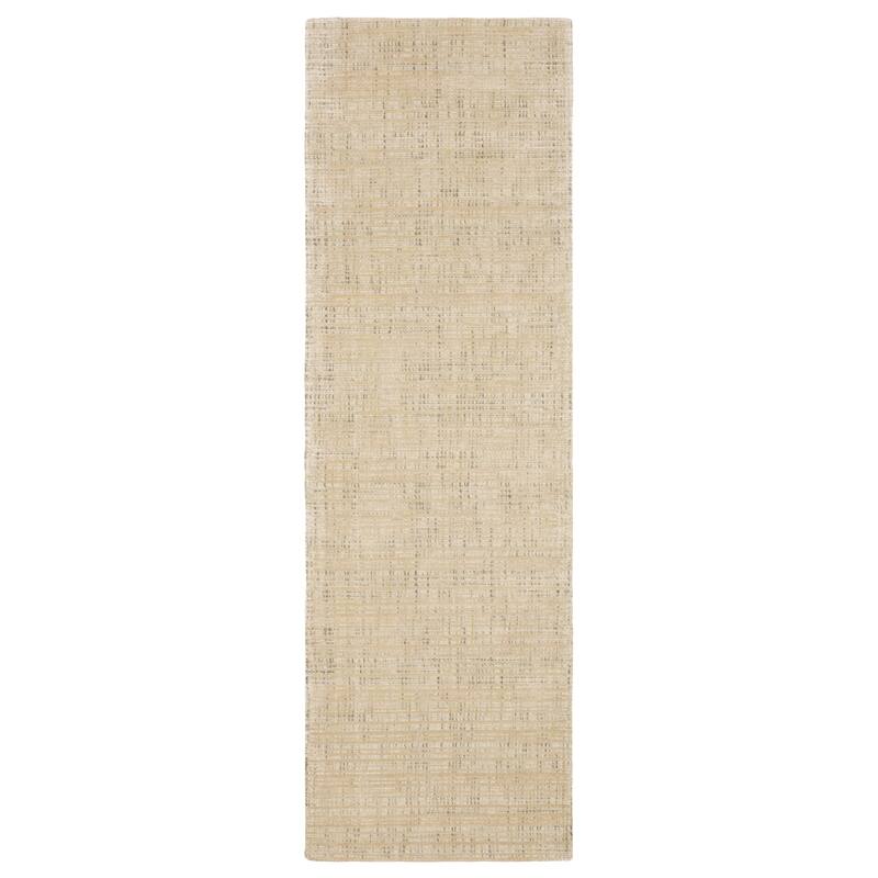 HomeRoots Striped Industrial Rectangle Area Rug