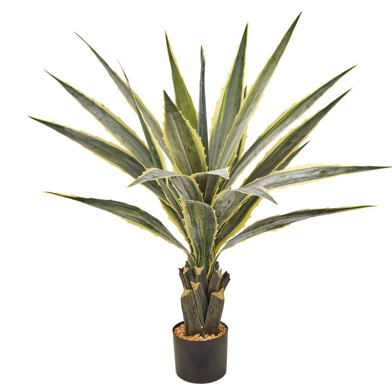 38" Potted Agave Plant