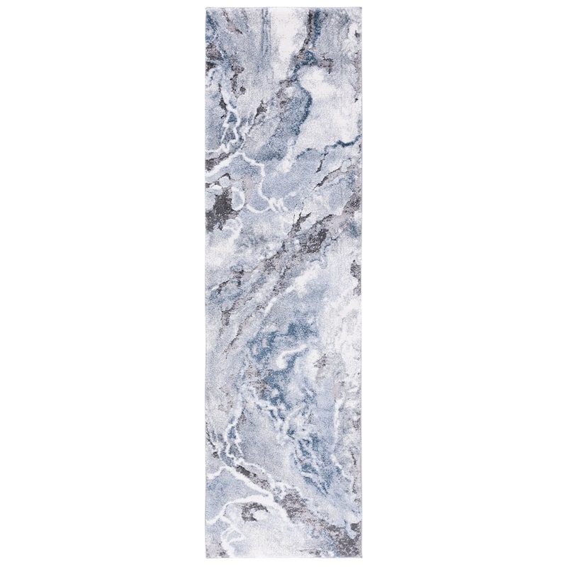 SAFAVIEH Cyrus Shag Kerasoula Abstract 1-inch Thick Rug