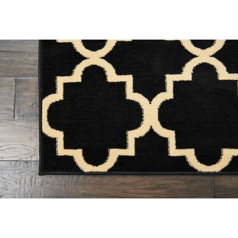 Nourison Grafix Modern Moroccan Trellis Area Rug