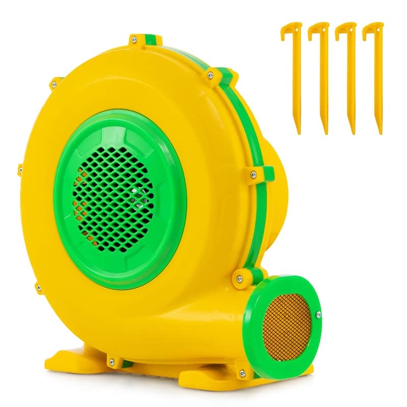 Gymax 950W 1.2 HP Electric Blower 2620 PA Air Blower for Inflatables - See Details - See Details