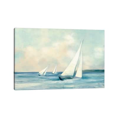 iCanvas "Sailboats at Sunrise" by Julia Purinton Canvas Print