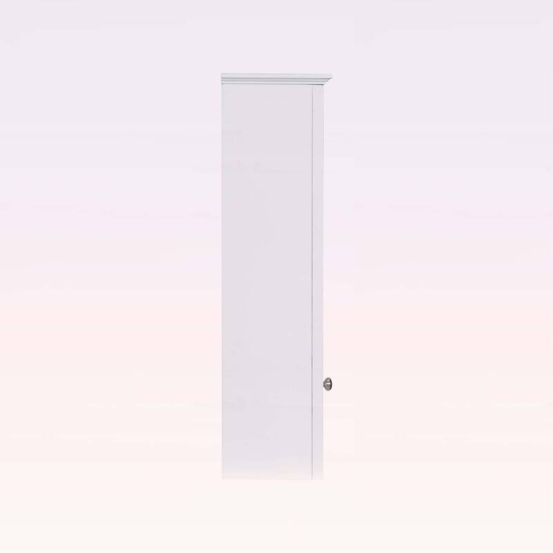 30'' x 28'' Wall Mounted Bathroom Storage Cabinet with Mirror,Modern Design,3 Open Shelves,and Concealed Storage