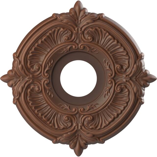 3 1/2" Inside Diameter - Attica Thermoformed PVC Ceiling Medallion