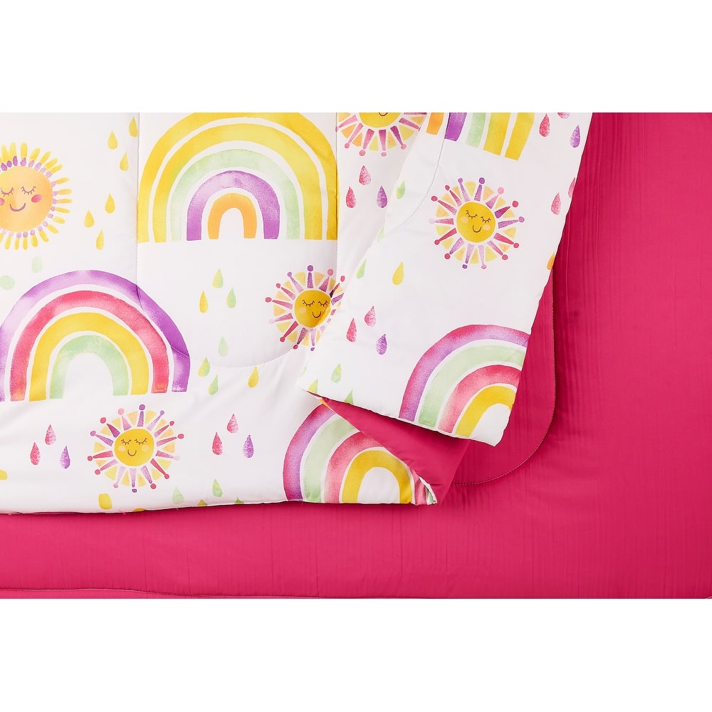Urban Playground Rainbows and Suns Comforter Set