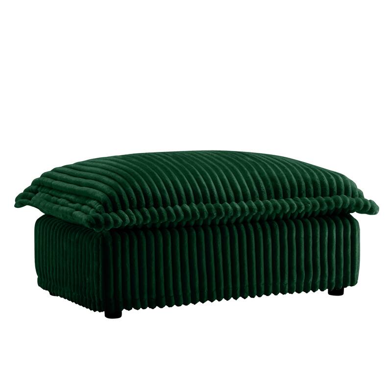 Ottoman, Spacious Seating & Convenient Armrests