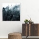 preview thumbnail 12 of 25, Oliver Gal 'Over The Pine' Nature and Landscape Wall Art Framed Print Forest Landscapes - Black, White