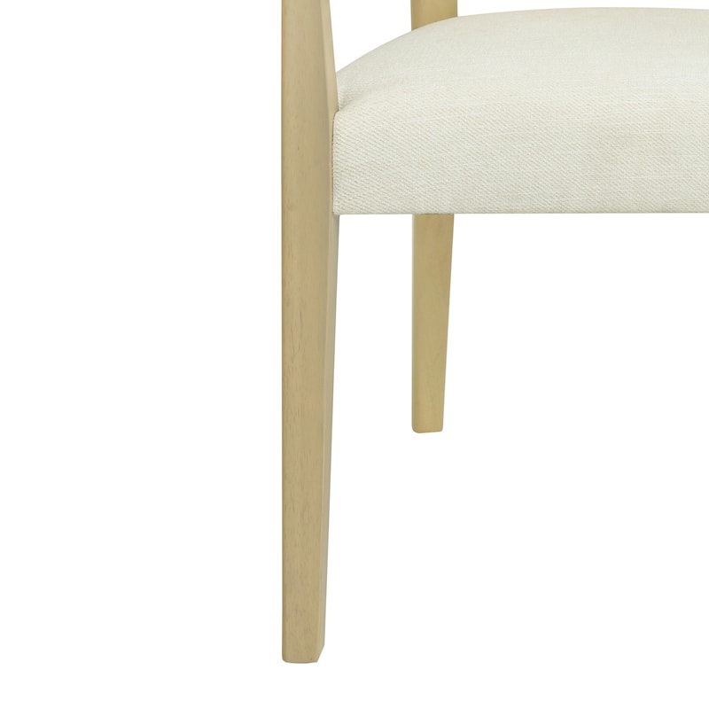 Wood Arm Chair Dining Chairs (Set of 2)