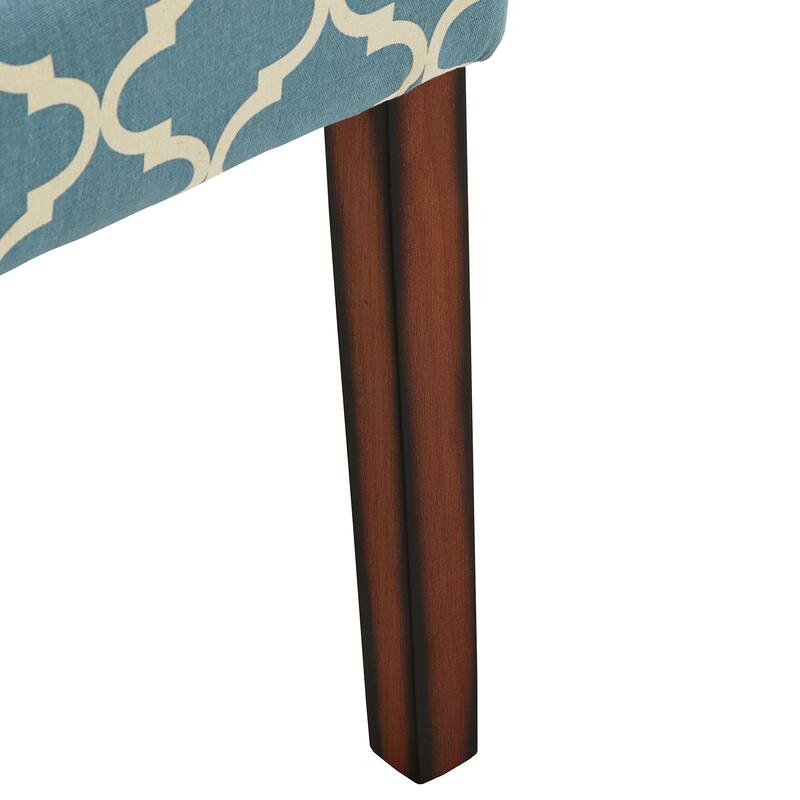 Catherine Moroccan Pattern Fabric Parsons Dining Chair (Set of 2) by iNSPIRE Q Bold