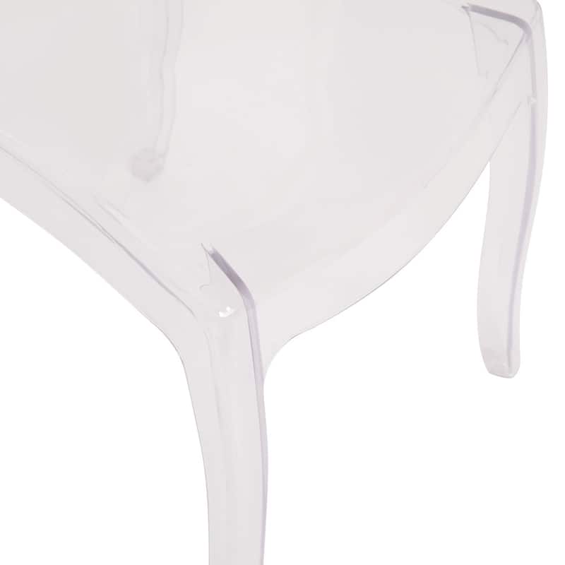 Set of 4 Extra Wide Resin All-Weather Banquet Chairs - 20.5"D x 17"W x 37.25"H
