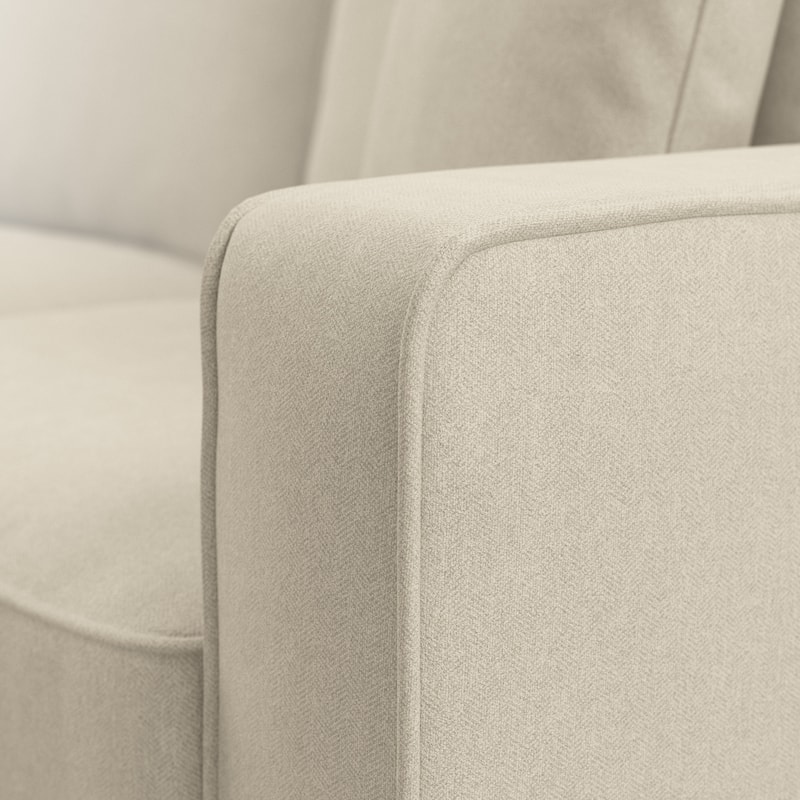 Bush Furniture Stockton 61W Small Loveseat Sofa for Living Room