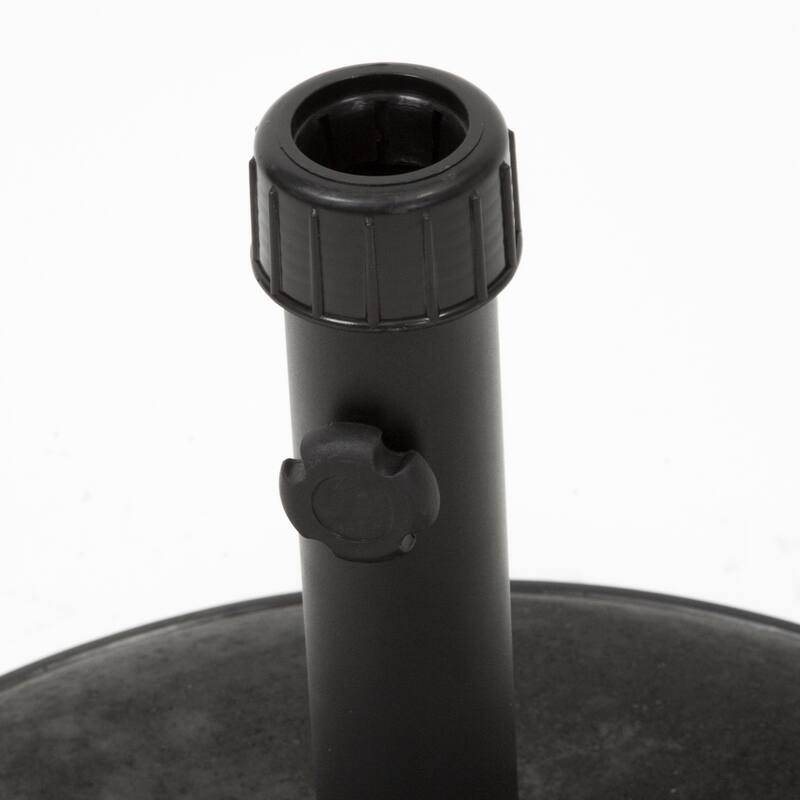 Roomfitters Square/Round 55 lbs Umbrella Base, Heavy-Duty Patio Umbrella Holder