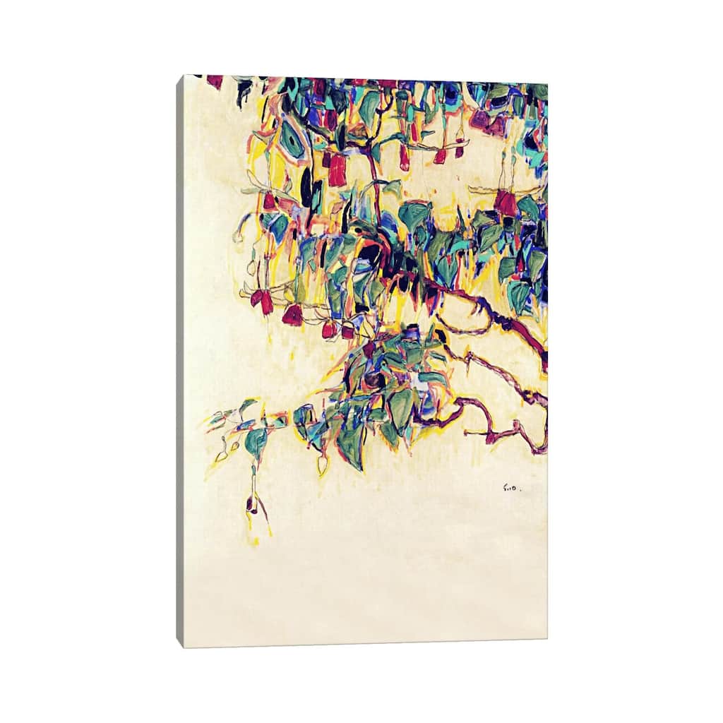 iCanvas "Sun Tree" by Egon Schiele Canvas Print