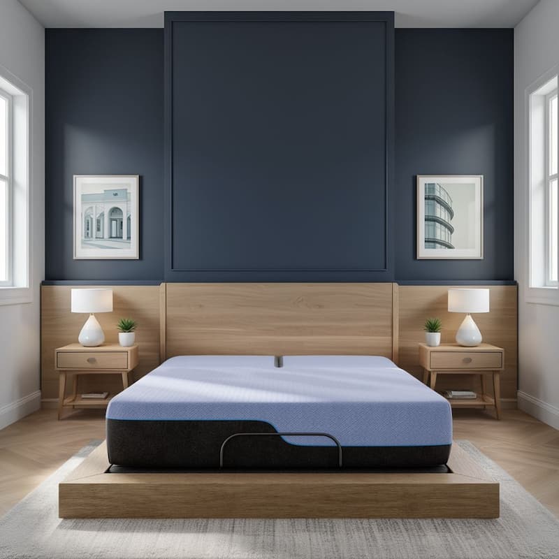 Bridgevine Home 12 inch Refresh Flex Top Hybrid Cooling Fast Responding Latex Foam and Coil Mattress