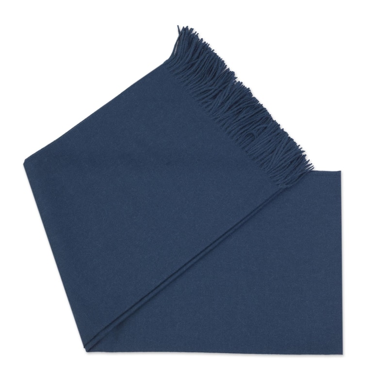 Novica Handmade Blissful Dream In Teal Throw