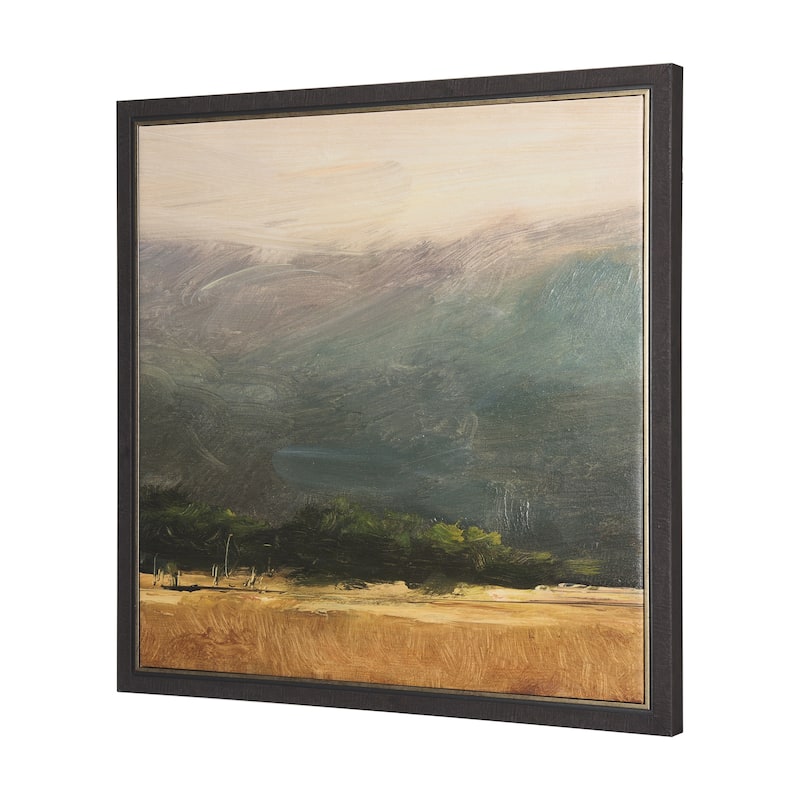 Haze Landscape (Set of 3) (30 x 30) Framed Canvas Art Print