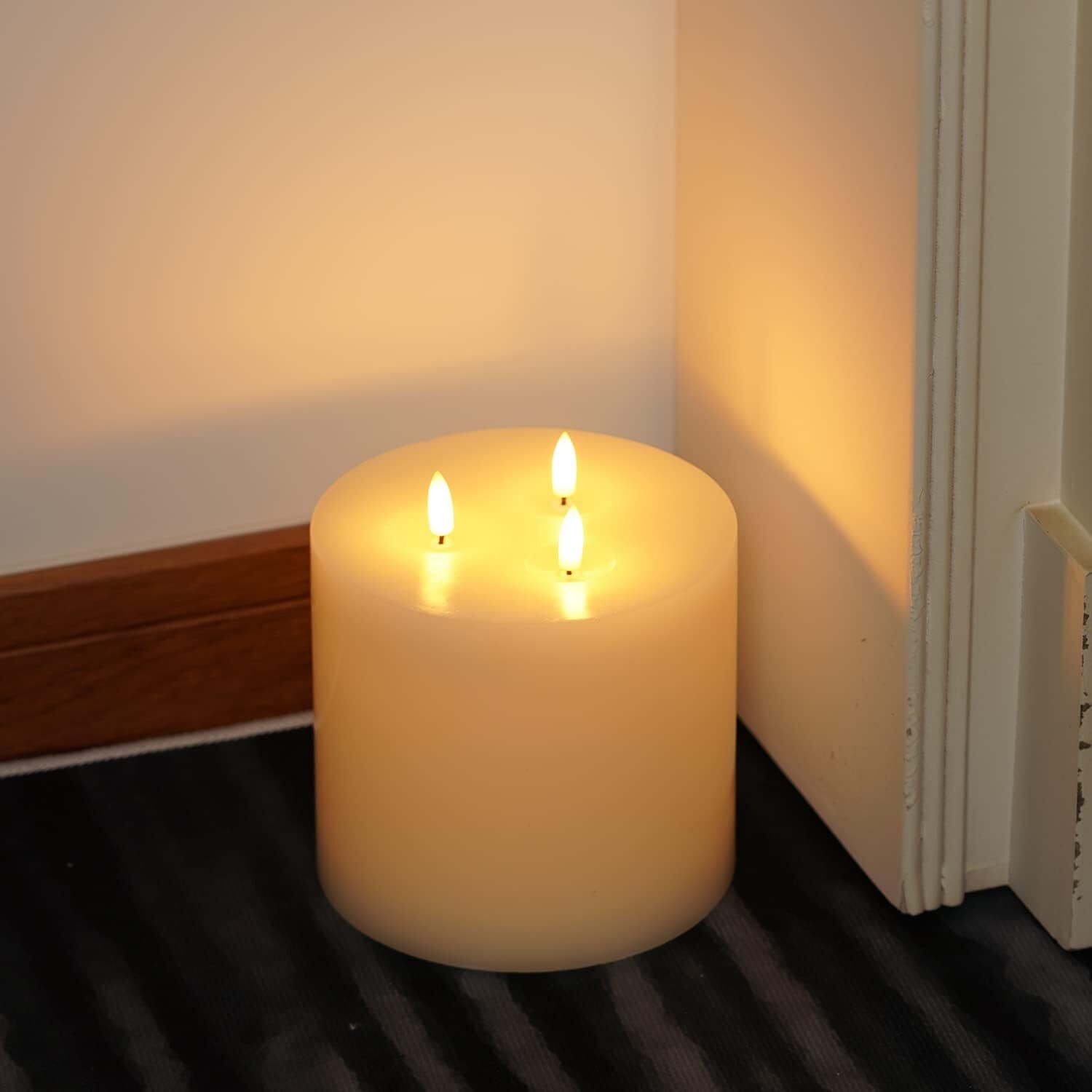 Extra large led candle sale