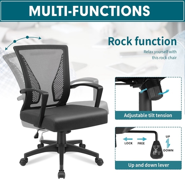 Homall Office Chair Mesh Chair Ergonomic Desk Chair with