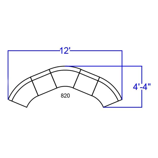 5 PC LeatherSoft Modular Reception Configuration w/Taut Back &Seat