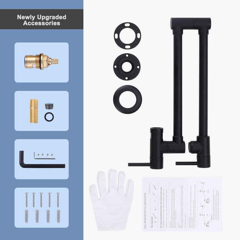 WOWOW Wall Mounted Pot Filler