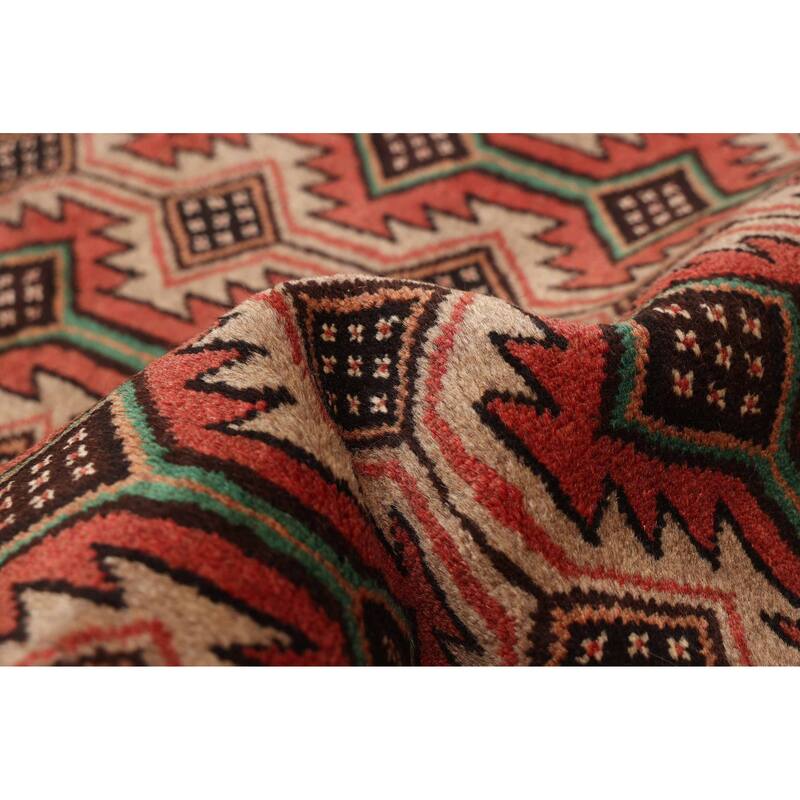 ECARPETGALLERY Hand-knotted Teimani Tan Wool Rug - 3'3 x 6'0