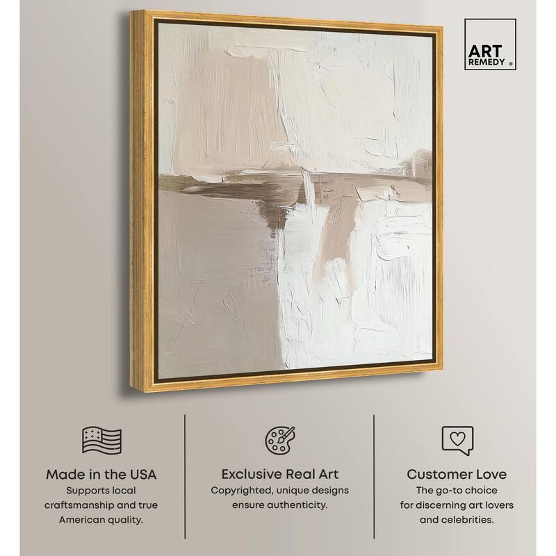 Sandstone Impressions Canvas by Art Remedy