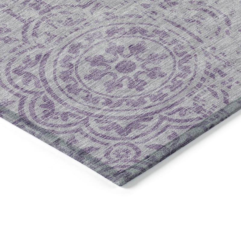 Machine Washable Indoor/ Outdoor Chantille Vintage Suzani Rug