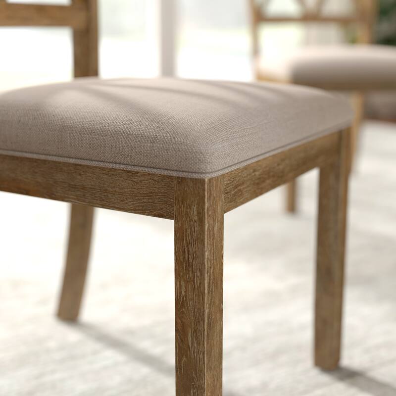 Roundhill Furniture Havre 5-Piece Pedestal Round Dining Set