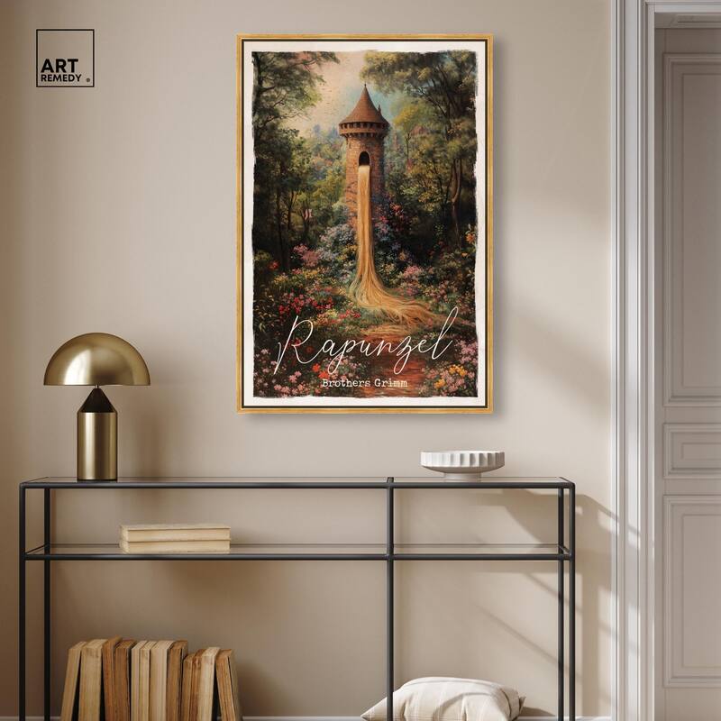 Rapunzel Classic Canvas by Art Remedy
