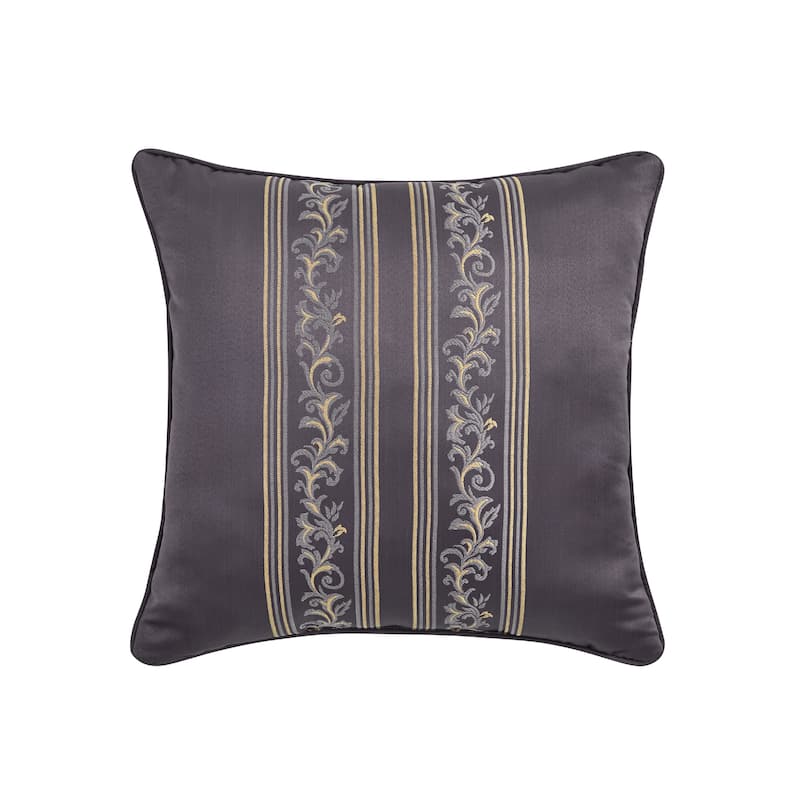 Manchester 20" Square Decorative Throw Pillow - Polyester - Lavender - Accent