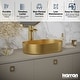 preview thumbnail 4 of 6, Karran Cinox Stainless Steel Oval Vessel Sink