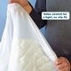 preview thumbnail 5 of 4, Waterproof Crib Mattress Pad, Quilted, Soft Crib Mattress Protector with Deep Skirt for Cribs and Toddler Beds, 28" x 52"