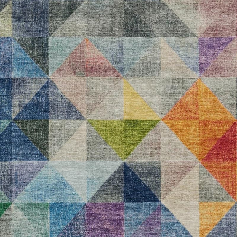 HomeRoots Geometric Transitional Rectangle Outdoor Rug