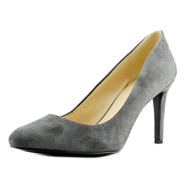 nine west grey heels