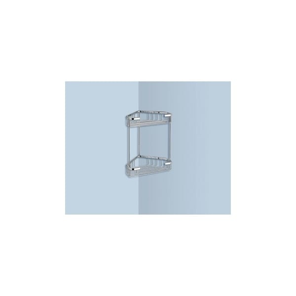 Nameeks 2481 Gedy Collection Wall Mounted Shower Basket Nameeks 2481 Gedy Collection Wall Mounted Shower Basket Polished Chrome