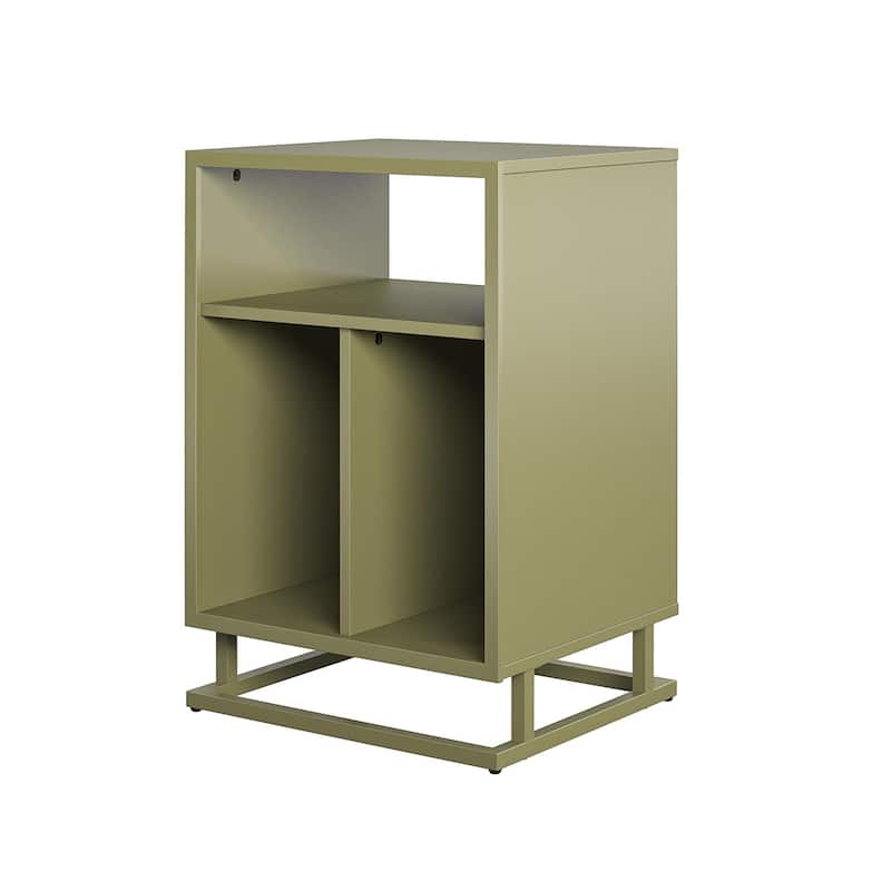The Novogratz Regal Turntable Stand / End Table