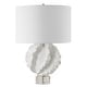 preview thumbnail 4 of 5, Uttermost Saylor White Table Lamp - 27.5'' H X 19'' W X 19'' D