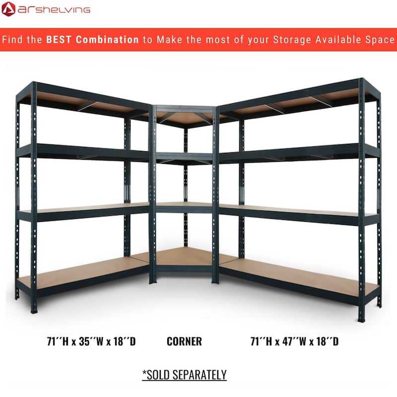 Ar Shelving Versatile Combinable Storage Collection for Garage, Home and Commercial