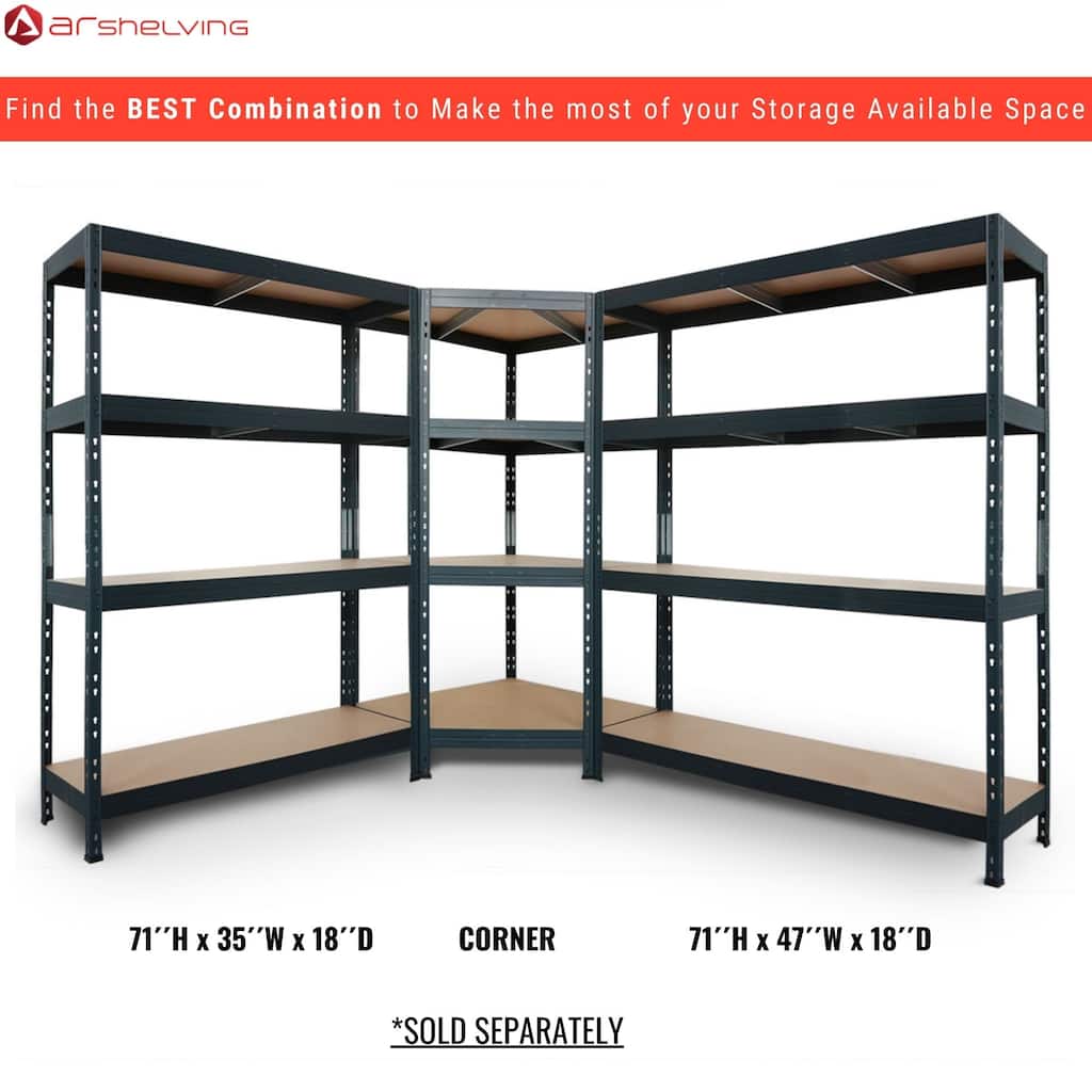 Ar Shelving Versatile Combinable Storage Collection for Garage, Home and Commercial