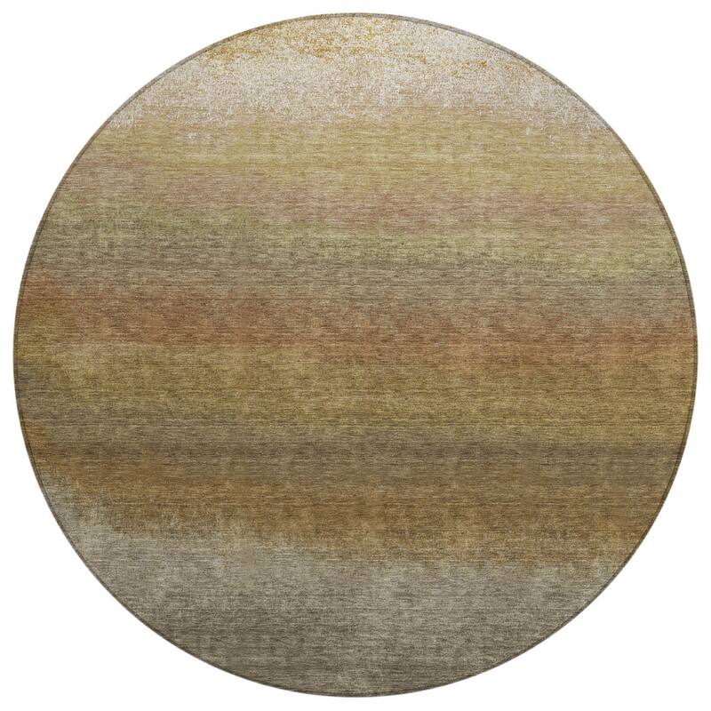 HomeRoots Ombre Transitional Rectangle Outdoor Rug
