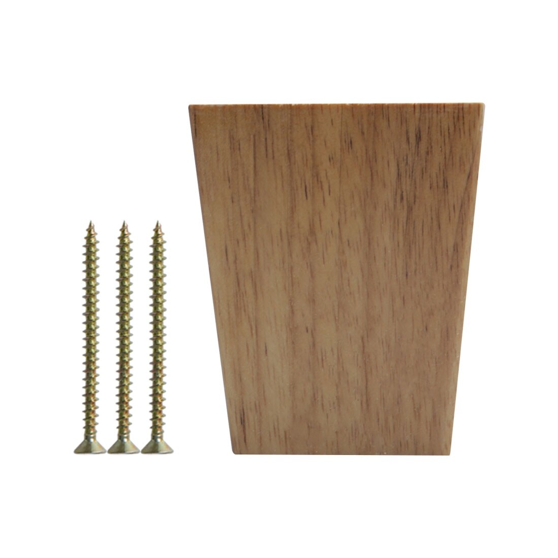Shop 4 Wood Furniture Leg Square Tapered Closet Adjuster Feet Replacement 1pcs Wood Color Overstock 28765237