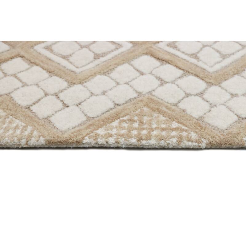 Bashian Esmeralda Beige Transitional Area Rug