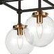 preview thumbnail 5 of 3, Boudreaux 8-Light Semi Flush Mount