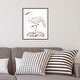 preview thumbnail 9 of 7, A White Heron III by Melissa Wang (16 x 20 in.), Framed Canvas Wall Art Print - Sylvie Greywash