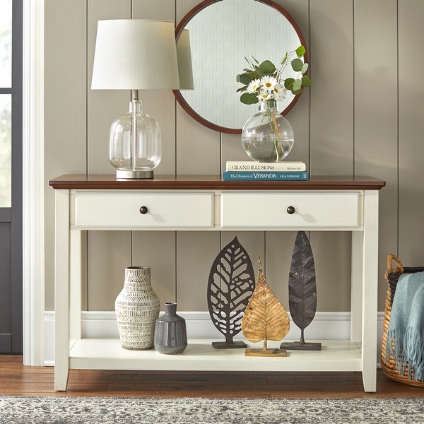 Simple Living Charleston Sofa Table - 30.5"H x 48.5"W x 18"D. Opens flyout.
