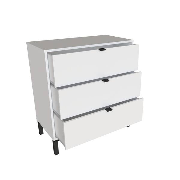 30 Inch Dresser with 3 Drawers for Bedroom or Office Storage - Bed Bath &  Beyond - 42907419