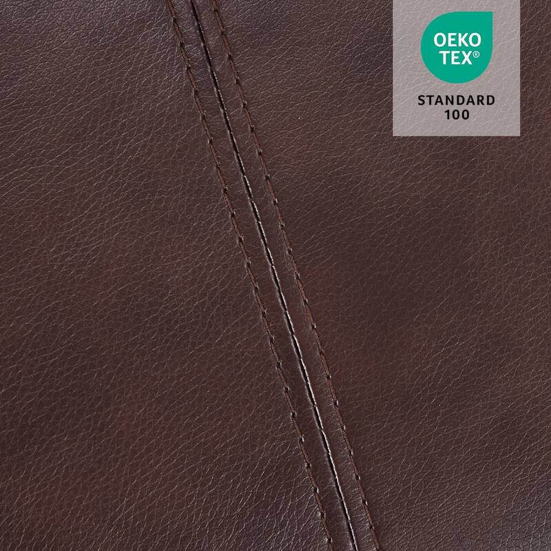 MCombo Electric Power Lift Recliner Chair Sofa with Massage and Heat, 3 Positions, USB Ports, Faux Leather 7040